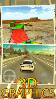 realistic car simulator iphone screenshot 4