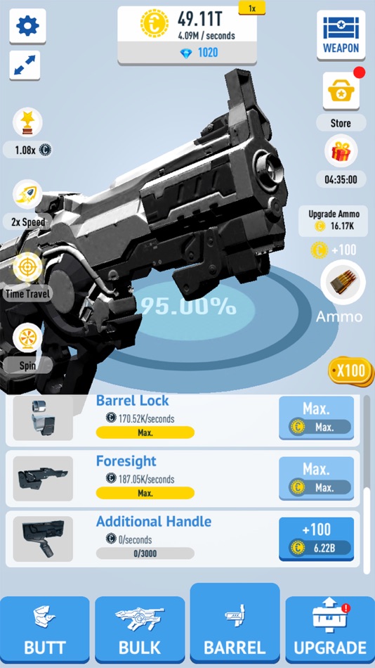 #4. Idle Guns Factory Tycoon (iOS) 由: PSV Studio