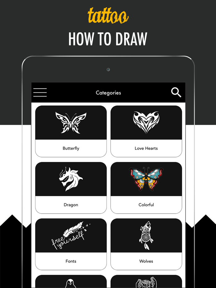 How to Draw Tattoo Pro
