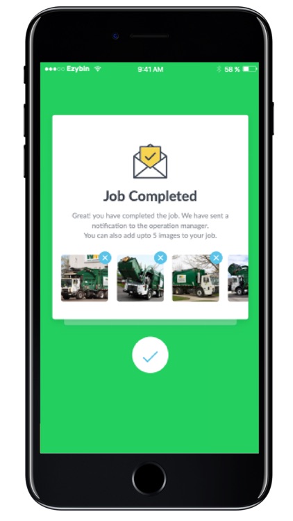 EzyBin Driver App