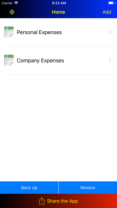 How to cancel & delete Expense Breakdown from iphone & ipad 1
