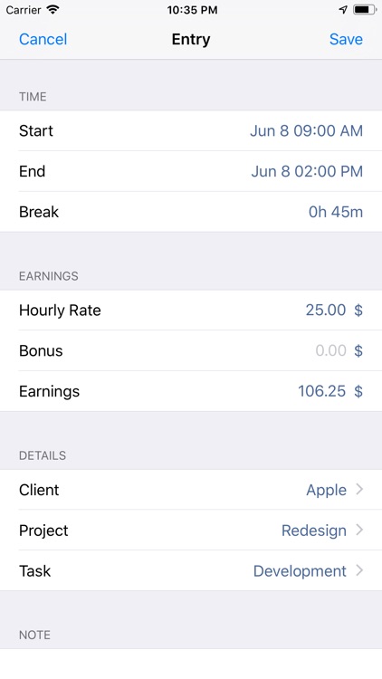atWork Timesheet, Time Tracker screenshot-7