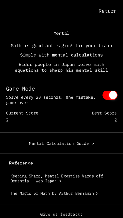 How to cancel & delete Mental: Math of Anti-Aging from iphone & ipad 3