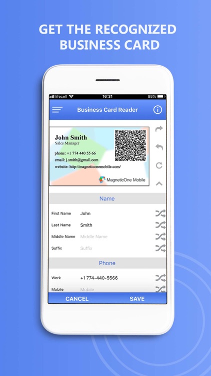 Biz Card Reader for Bitrix24 screenshot-3
