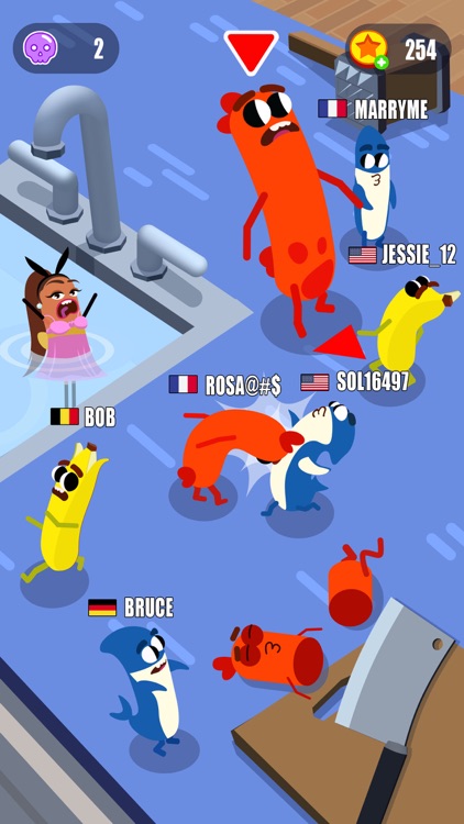 Sausage Wars.io screenshot-0