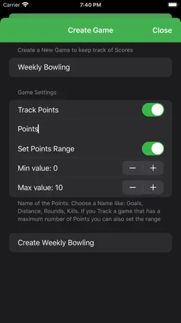 Game screenshot Score Tracking and Statistics hack