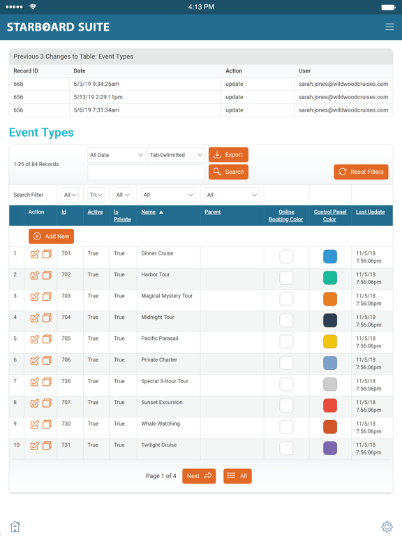 Starboard Suite iPad screenshot 3 - Business app