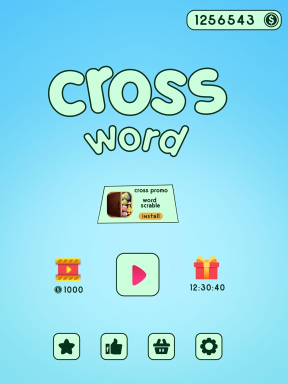 Cross Word Puzzle Master Fill iPad screenshot