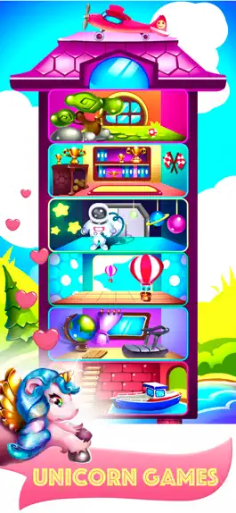 Game screenshot Cute Unicorn: running games mod apk