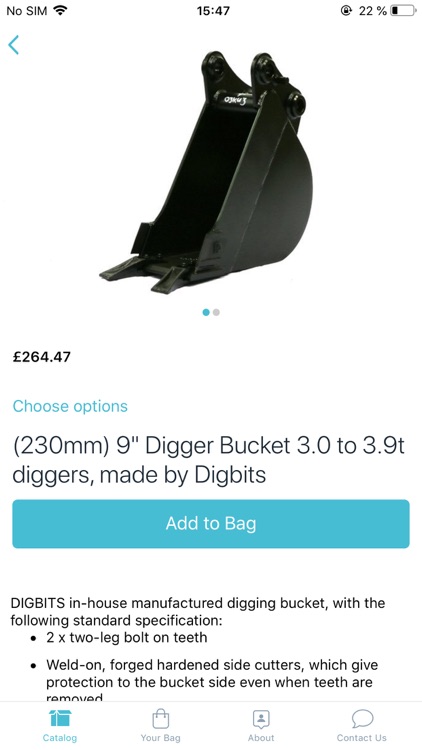 DIGBITS Excavator Attachments screenshot-3