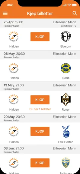 Game screenshot Halden Topphåndball apk