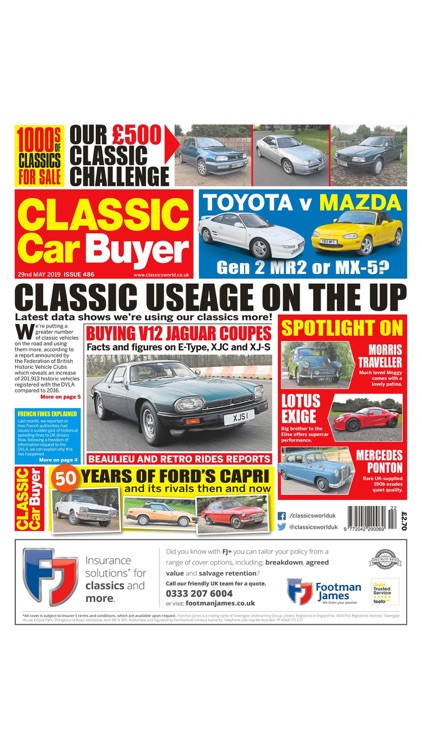 Classic Car Buyer - weekly