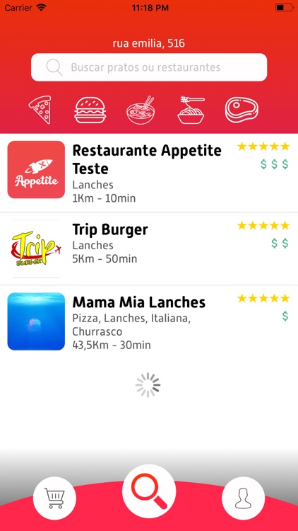 Appetite Food - Delivery