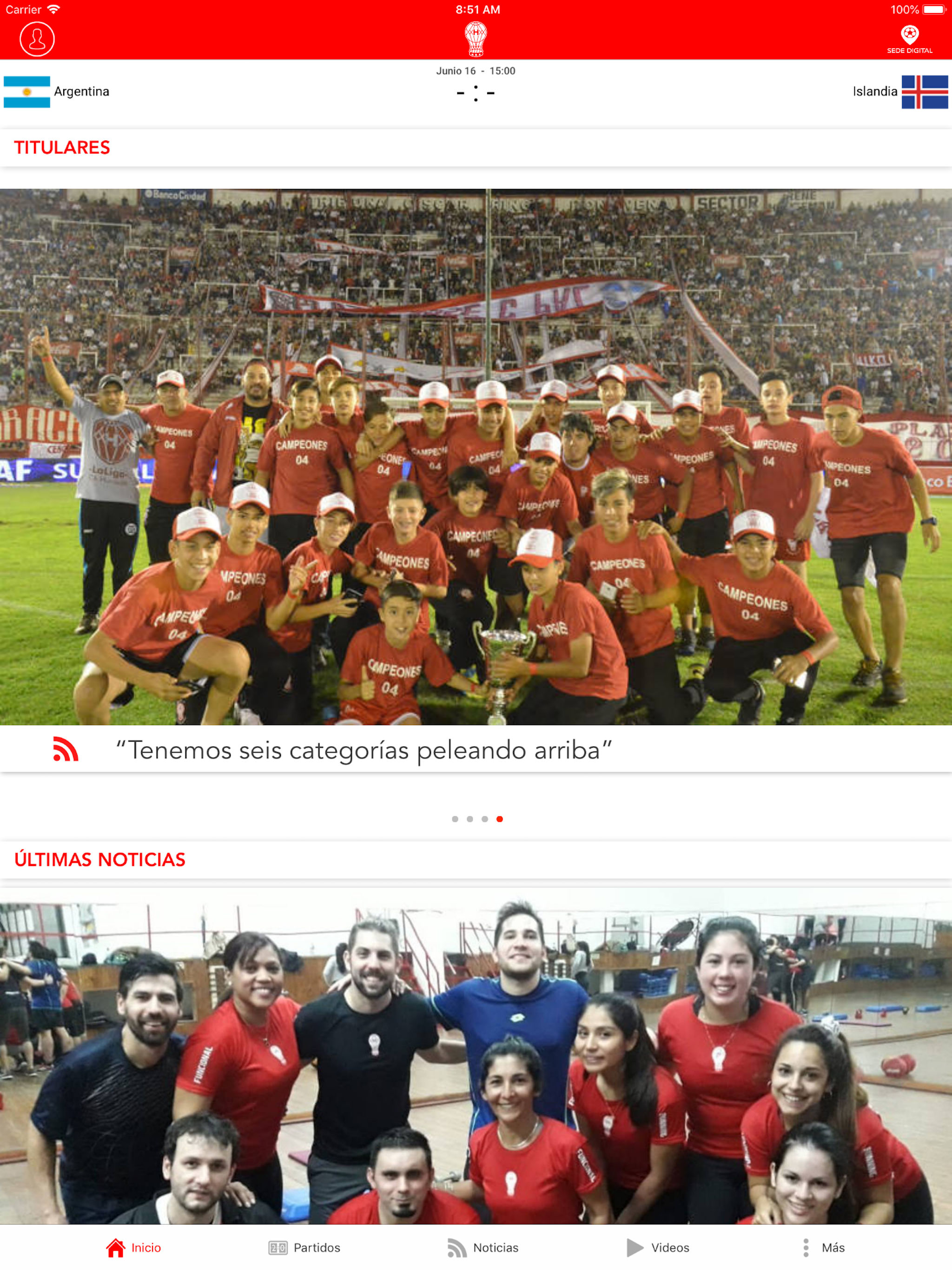C.A. Huracán Oficial screenshot 6