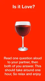 is it love? 36 questions &wine iphone screenshot 3