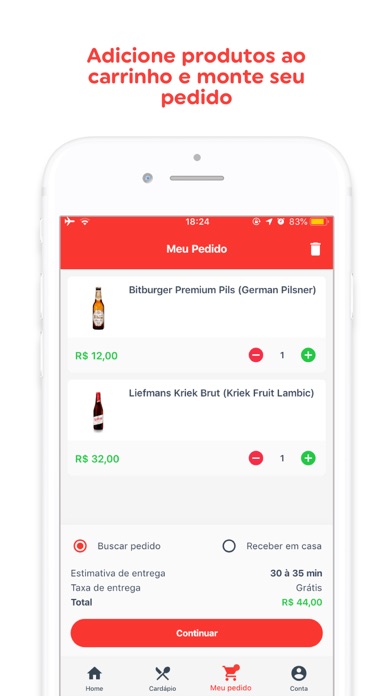Santo Delivery Screenshot