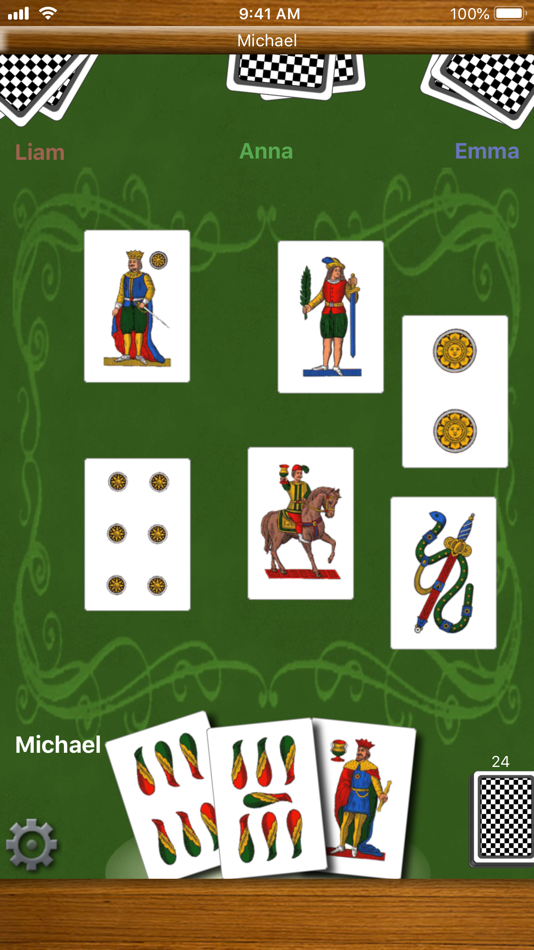 #1. Scopa! (iOS) 由: Sonya Marcarelli
