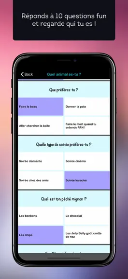 Game screenshot Qui êtes-vous ? apk