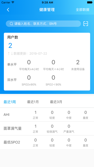 Screenshot #2 pour BreathCare+(服务版)