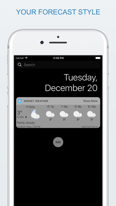 widget weather Screenshot