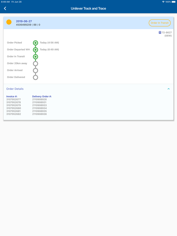 Screenshot #6 pour Unilever TH Track and Trace