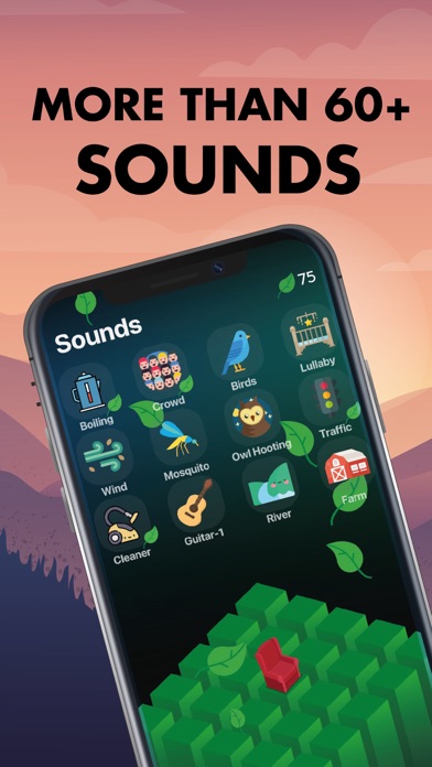 Screenshot #3 pour Relaxing Sounds 3D