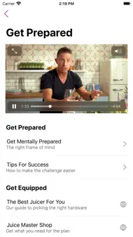 Jason Vale’s 3-Day Juice Diet iphone bilder 4