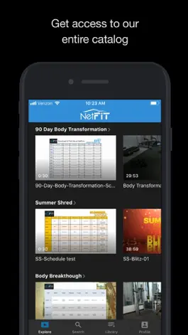 Game screenshot NetFit TV apk