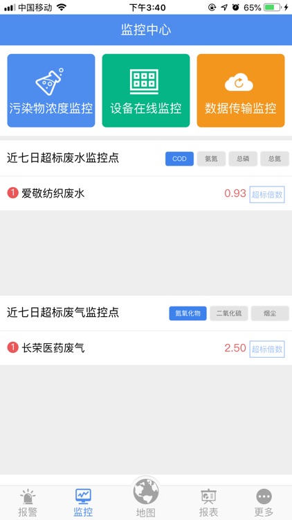 汇环污染源在线