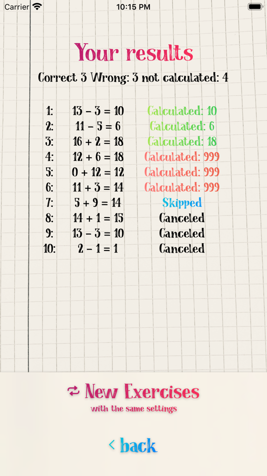 #10. Mental arithmetic with MiCa (iOS) بواسطة: Sebastian Fox
