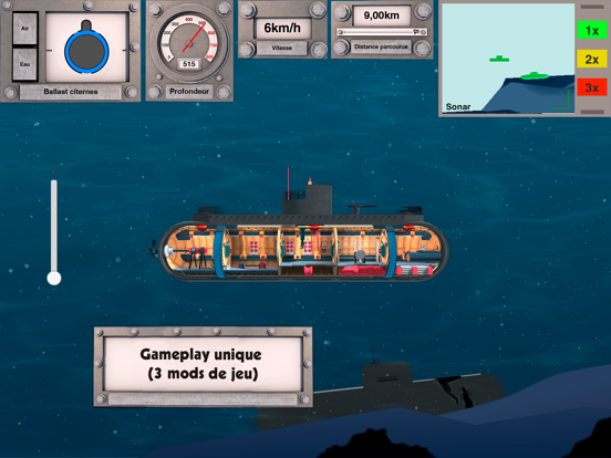 Screenshot #6 pour Nuclear Submarine inc Arcade