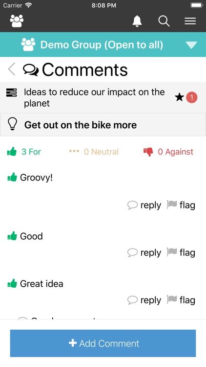 VocalEyes Community Organising screenshot-4