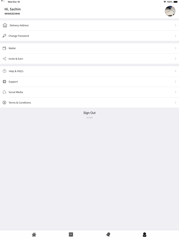 E-Booze iPad screenshot