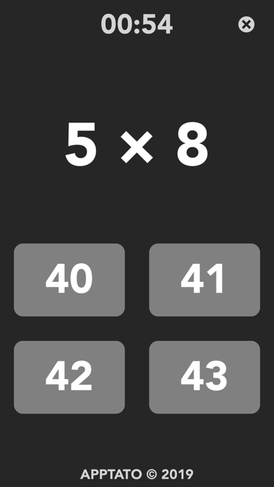 Multiple Choice Math (Full Version) screenshot 3
