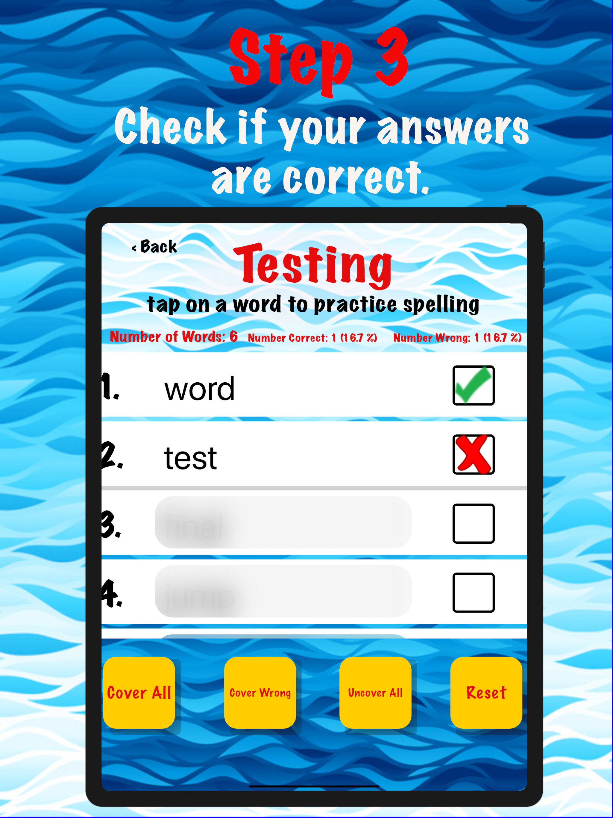 Spelling Study Helper screenshot 8