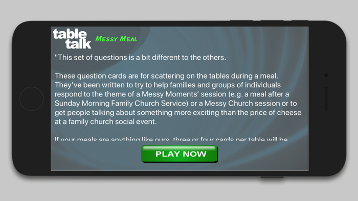 Table Talk for Messy Moments