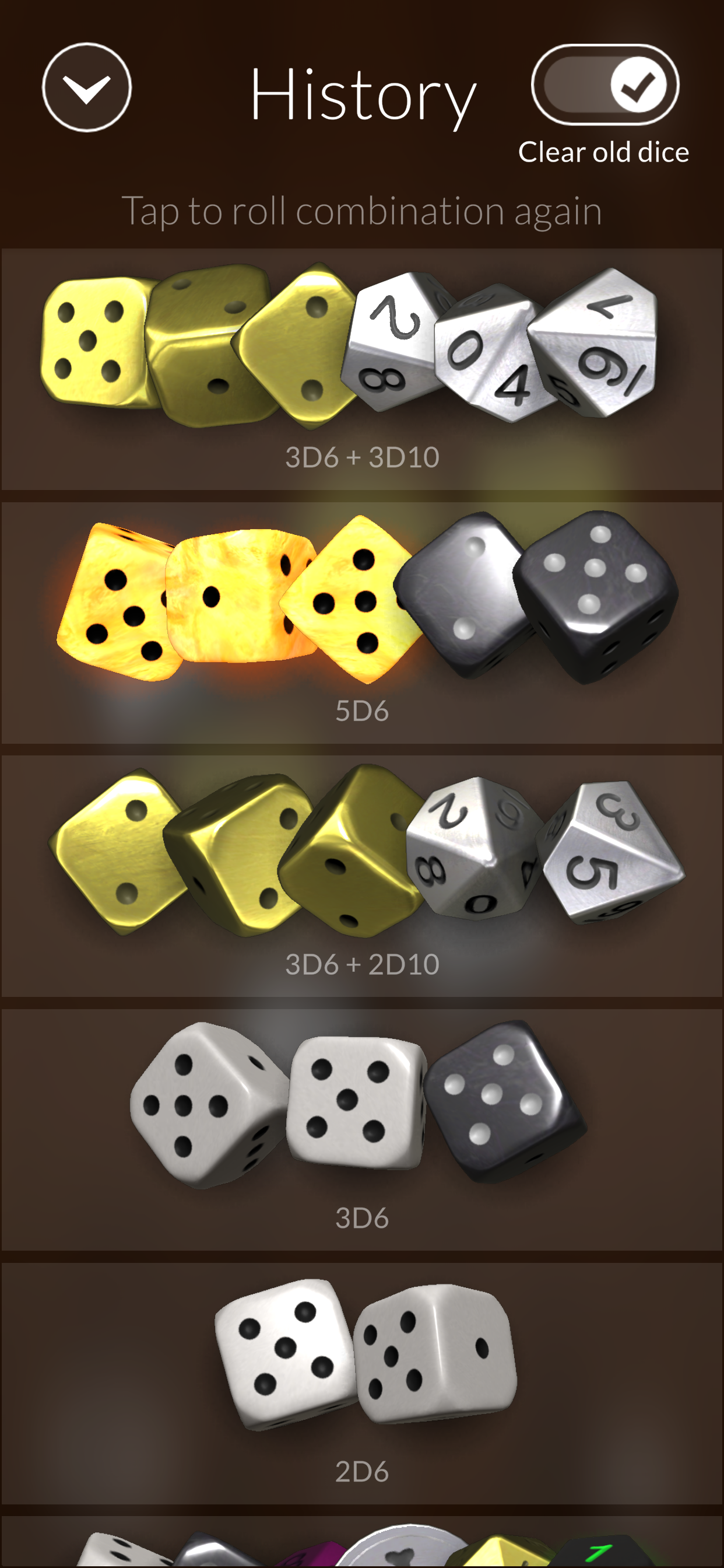 Dice Bag - 3D dice screenshot 8