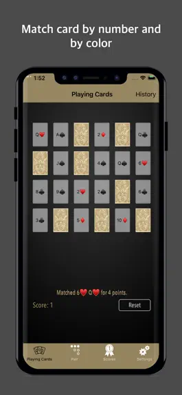 Game screenshot Cards and pair - Matchismo mod apk
