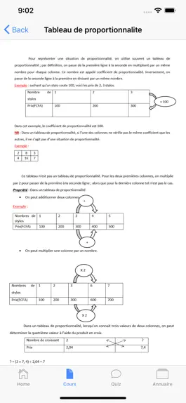 Game screenshot Maths 4ème hack