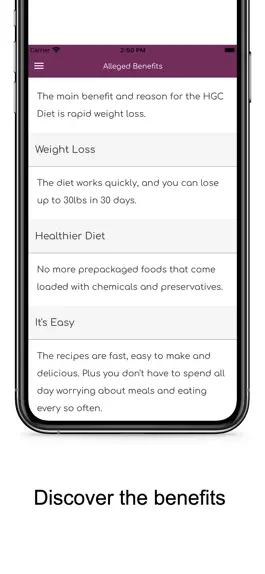 Game screenshot HCG Diet Guide - Weight Loss hack