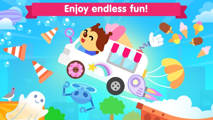 Car game for kids and toddler screenshot-3