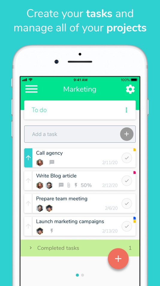 #2. Beesbusy : project management (iOS) 由: Beesbusy