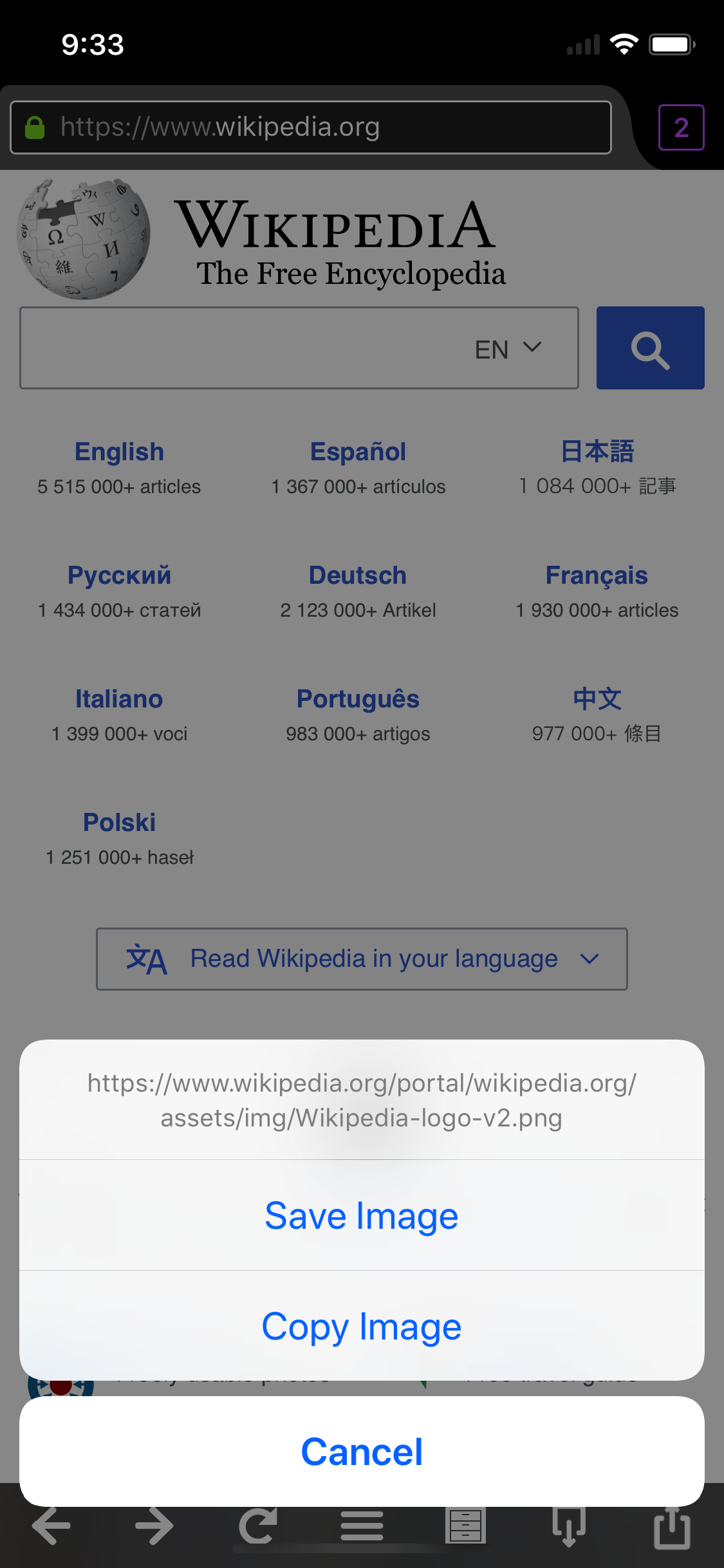 Red Onion II: Tor-powered Web