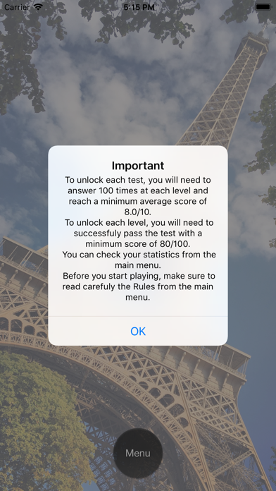 Screenshot #1 pour FrenchQuizzz