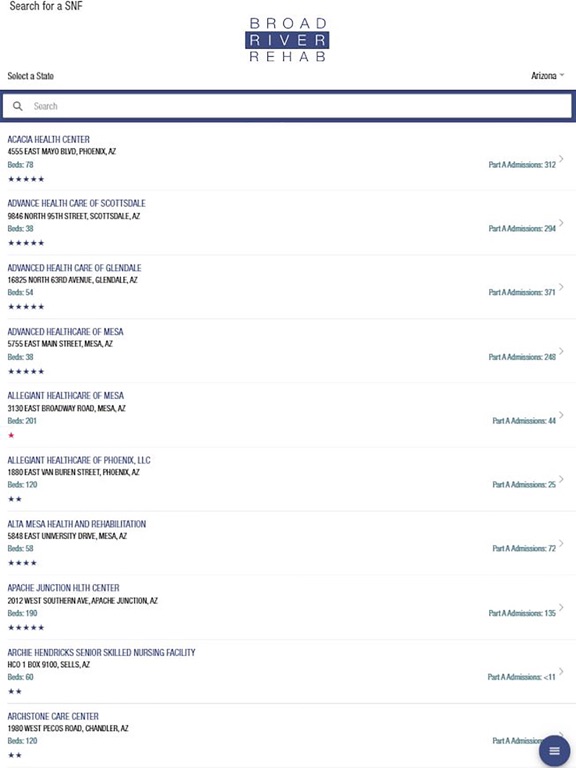 Med A Census Navigator iPad screenshot 4 - Medical app