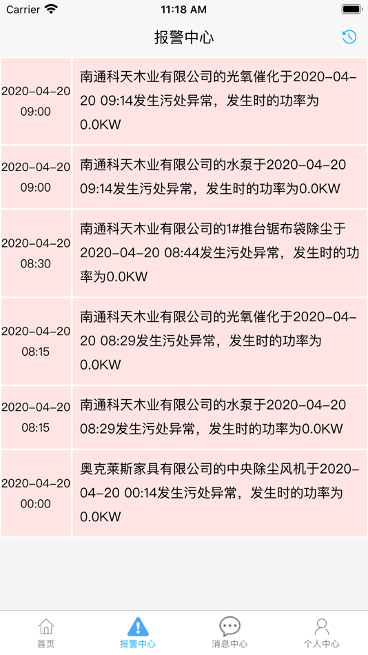 #5. 环保用电监控 (iOS) 来自: 南京工大开元环保科技(滁州)有限公司