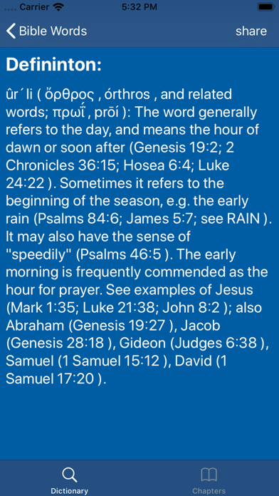 Screenshot #3 pour Bible Dictionary :