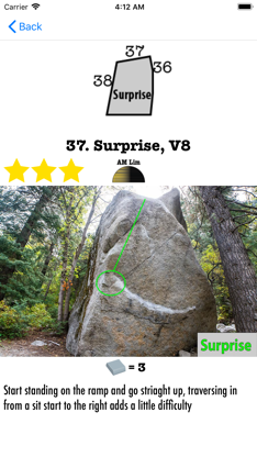 LCC Bouldering Guidebook Lite screenshot 2