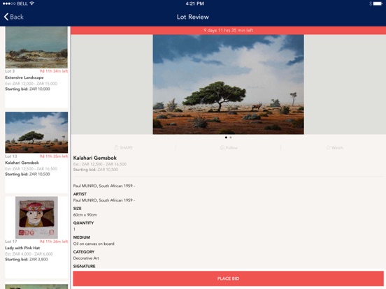 Screenshot #6 pour Sandton Auctioneers