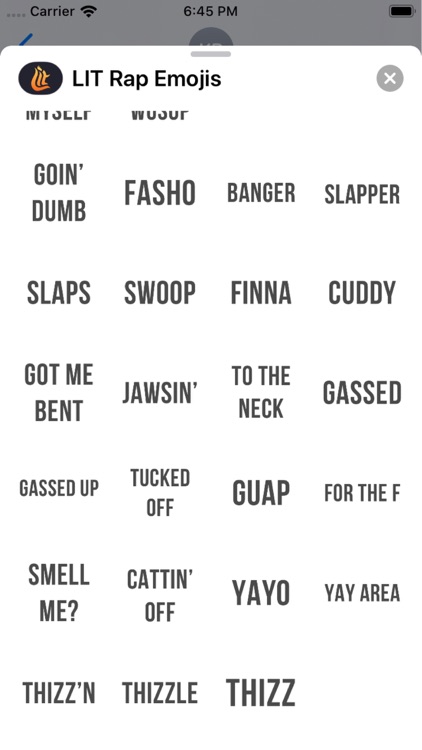 LIT Rap Emojis screenshot-6